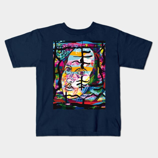 William Shakespeare Kids T-Shirt by Exile Kings 